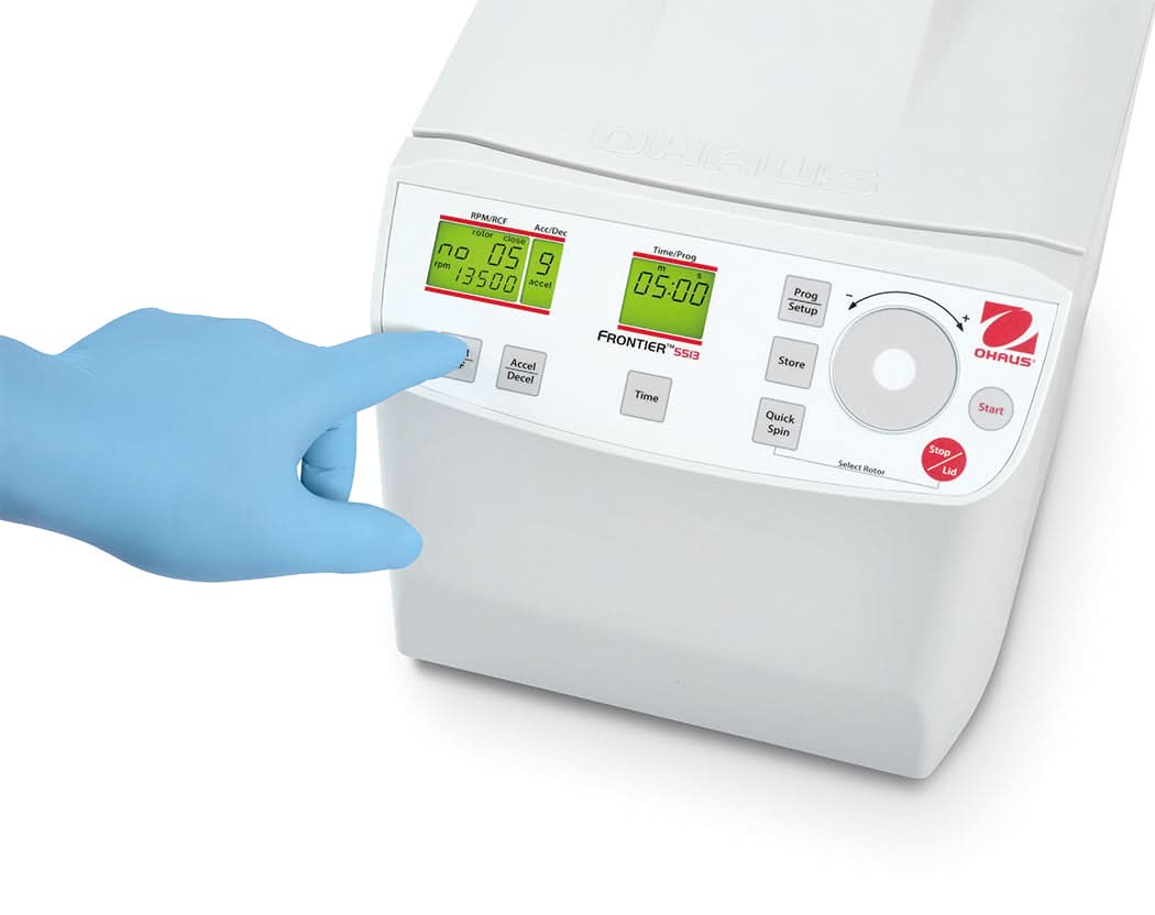 OHAUS FC5513 Frontier 5000 Micro Centrifuge, 24 x 1.5/2.0 mL Capacity, High - Speed Lab Centrifuge - FC5513 - Centrifuges - Ohaus - Weighcore