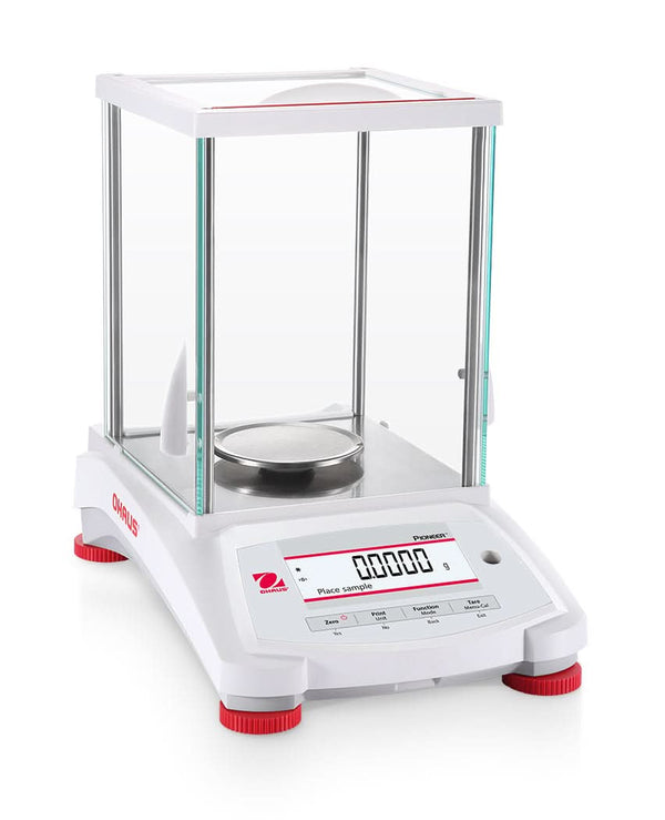 OHAUS PX224/E Pioneer PX Analytical Balance, 220g Capacity, 0.1mg Readability, GLP/GMP