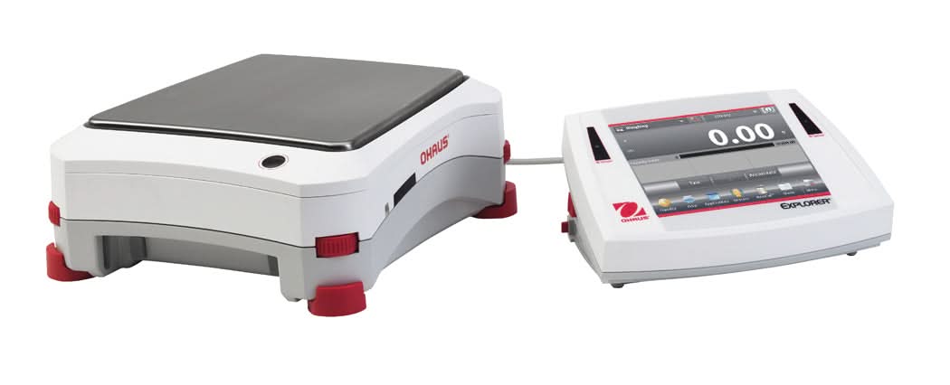 OHAUS EX10201N Explorer Precision Balance, 10,200g Capacity, 0.1g Readability, AutoCal, NTEP Certified - EX10201N - Precision Balances - Ohaus - Weighcore