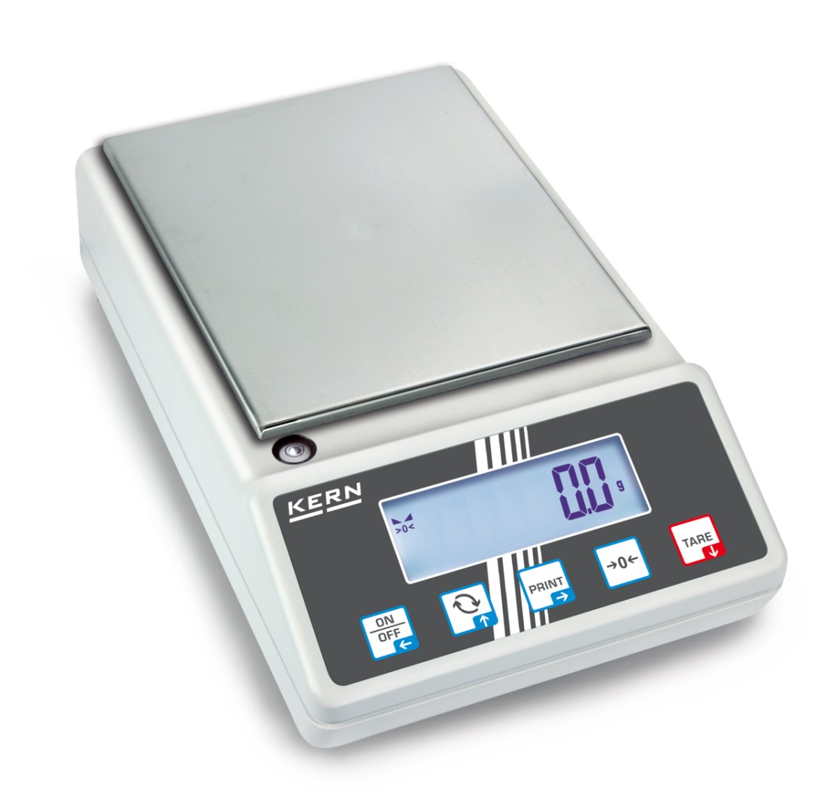 KERN & SOHN 572-45 Precision Balance, 12000 g Capacity, 0.05 g Readability, RS-232 / USB - 572-45 - Precision Balances - KERN & SOHN - Weighcore