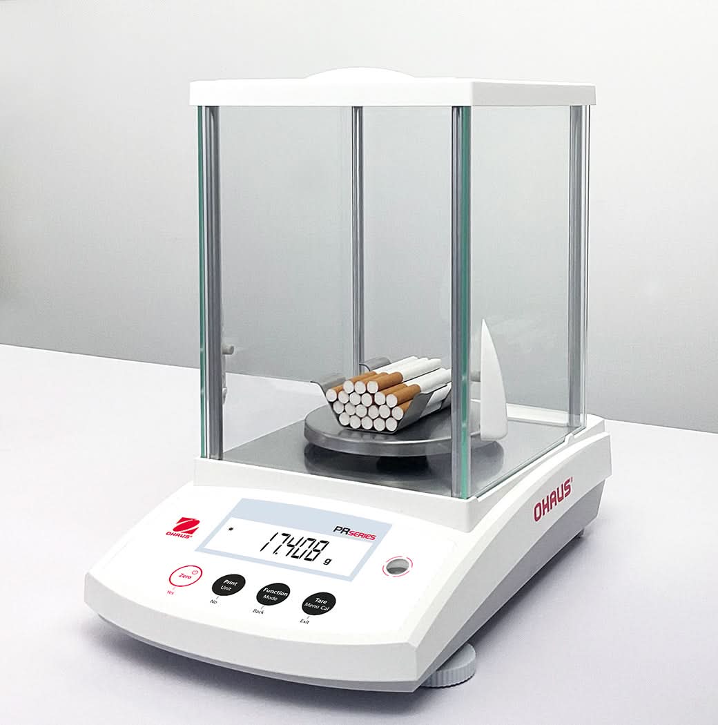 OHAUS PR124/E PR Analytical Balance, 120g Capacity, 0.1mg Readability, GLP/GMP - PR124/E - Analytical Balances - Ohaus - Weighcore