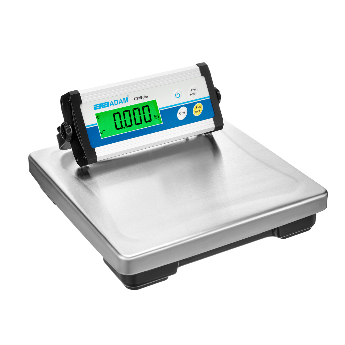 Adam Equipment AELP 2000 [AE403a] AELP Low - Profile Pallet Weigh Platform, 2000 kg Capacity, 0.5 kg Readability, RS - 232, Backlit LCD - AELP 2000 [AE403a] - Weigh Platforms - Adam Equipment - Weighcore