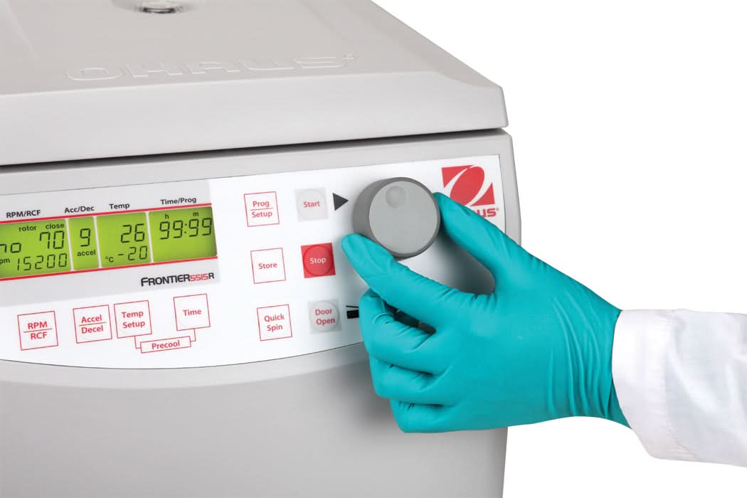 OHAUS FC5515R V1 Frontier 5000 Micro Centrifuge, 44 x 1.5/2.0 ml or 12 x 5 ml, Refrigerated - FC5515R V1 - Centrifuges - Ohaus - Weighcore