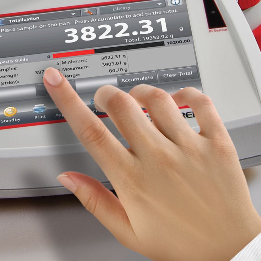 OHAUS EX423N Explorer Precision Balance, 420g Capacity, 1mg Readability, AutoCal, NTEP Certified - EX423N - Precision Balances - Ohaus - Weighcore