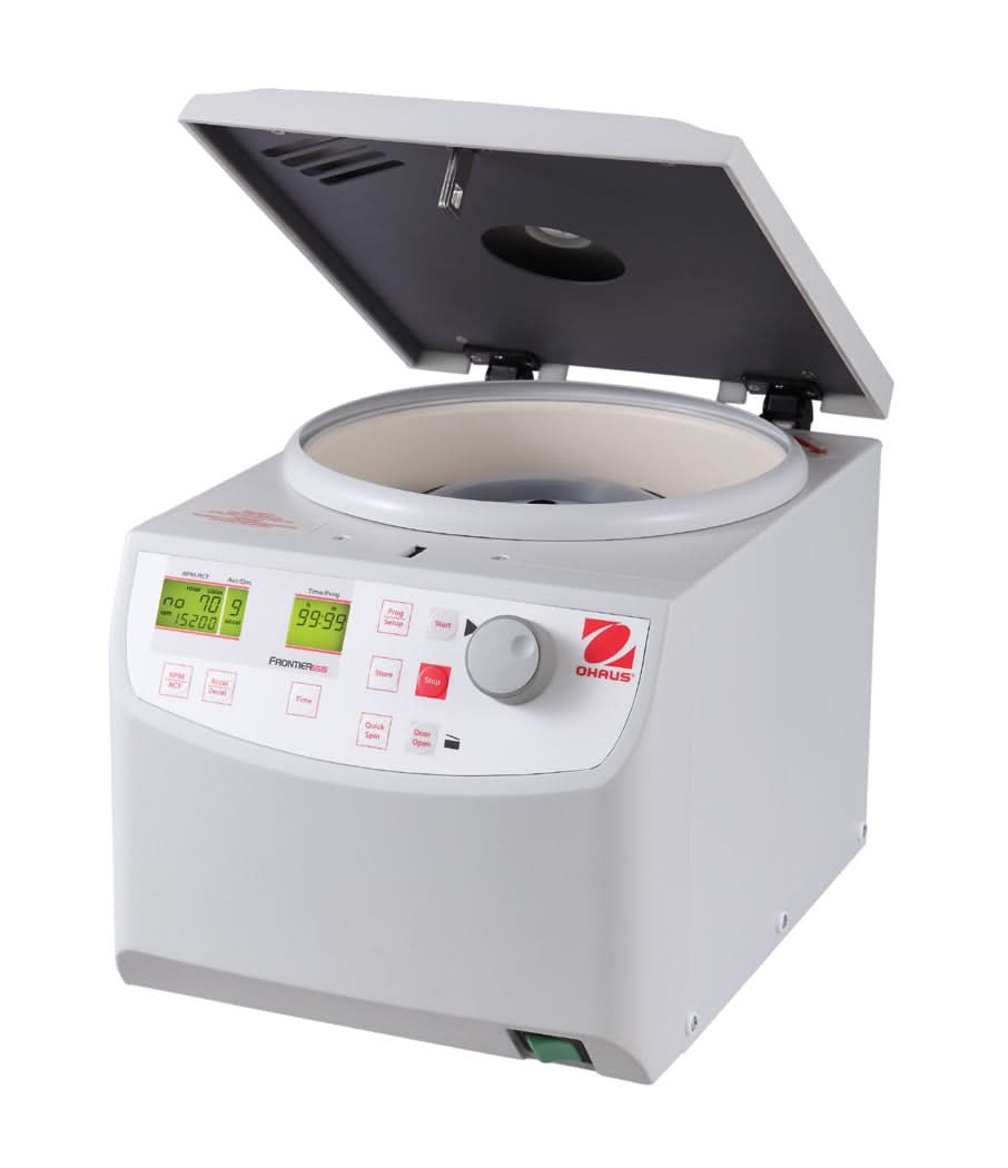 OHAUS FC5515 Frontier 5000 Micro Centrifuge, 44 x 1.5/2.0 ml or 12 x 5 ml Capacity, High - Speed - FC5515 - Centrifuges - Ohaus - Weighcore