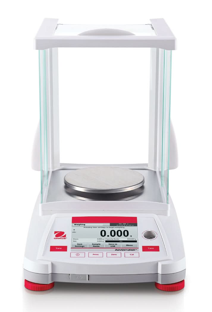 OHAUS AX423N Adventurer Precision Balance, 420g Capacity, 0.001g Readability, AutoCal, NTEP Certified - AX423N - Precision Balances - Ohaus - Weighcore