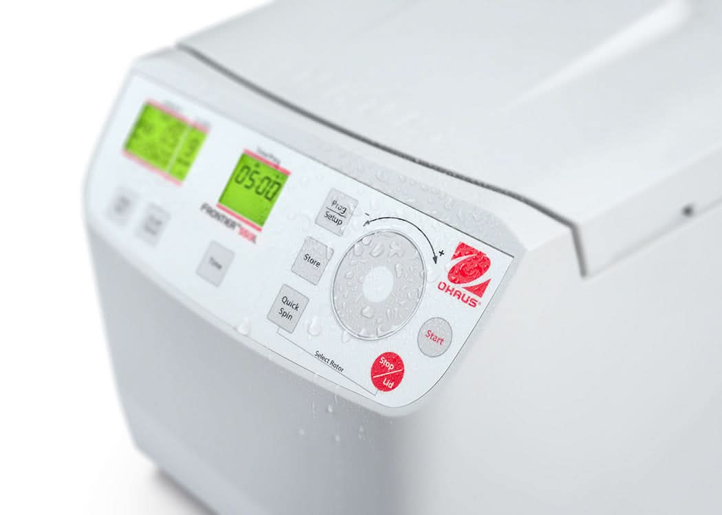 OHAUS FC5513L+R06 Frontier 5000 Micro Centrifuge, 18 x 1.5/2.0 ml Capacity, High - Speed Lab Use - FC5513L+R06 - Centrifuges - Ohaus - Weighcore