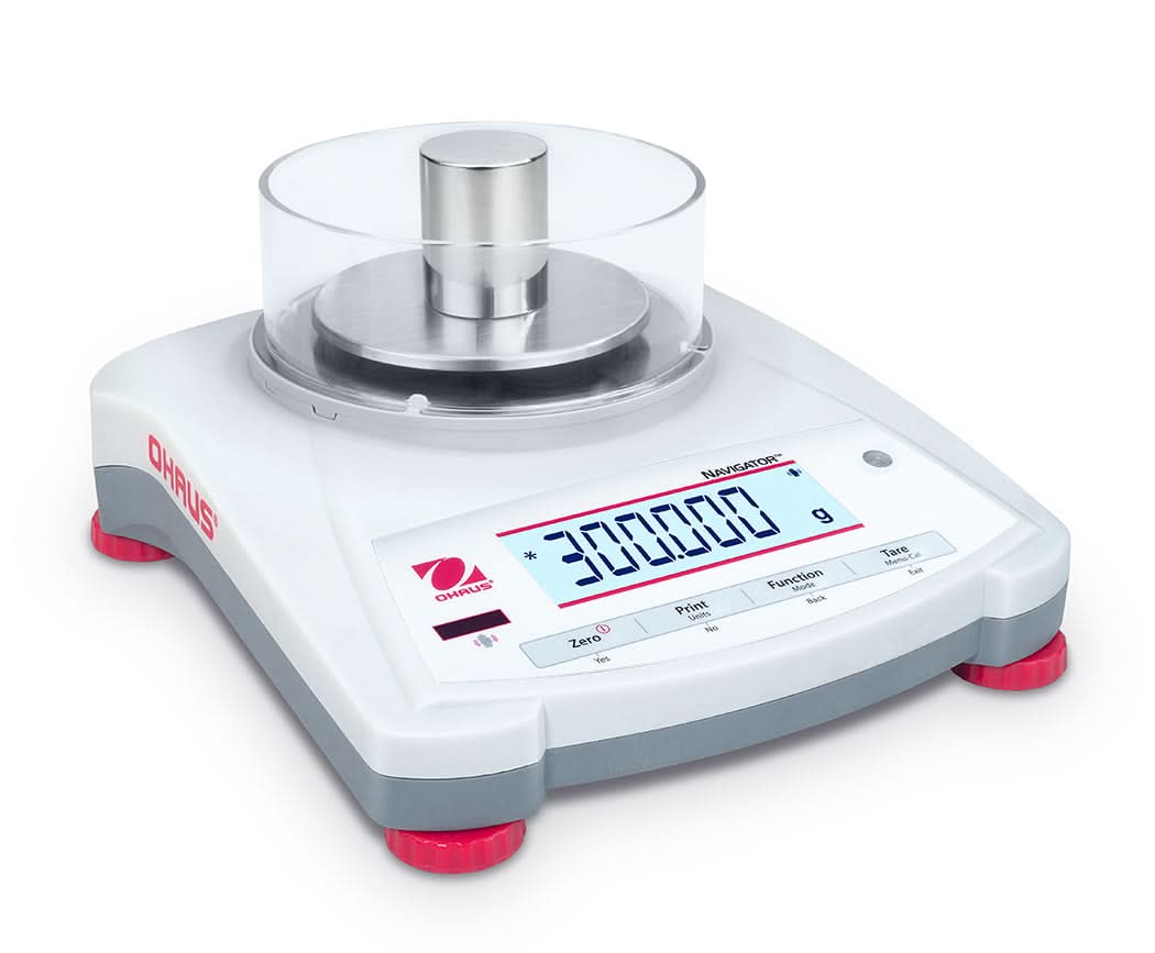 OHAUS NV323 AM Navigator Portable Balance, 320g Capacity, 0.001g Readability, GLP/GMP Compliant - NV323 AM - Portable Balances - Ohaus - Weighcore