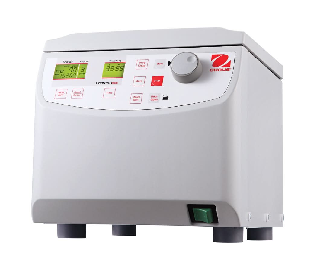 OHAUS FC5515 Frontier 5000 Micro Centrifuge, 44 x 1.5/2.0 ml or 12 x 5 ml Capacity, High - Speed - FC5515 - Centrifuges - Ohaus - Weighcore