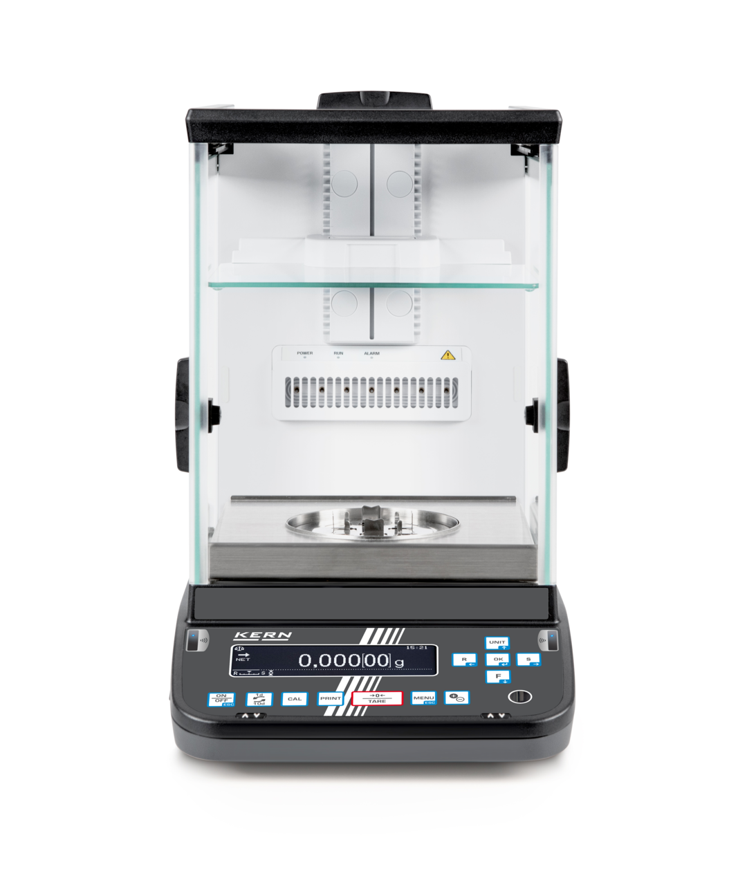 KERN & SOHN ABP 200-5DAM ABP Analytical Balance, 220 g Capacity, 0.0001 g Readability, Internal Calibration, RS-232 / USB