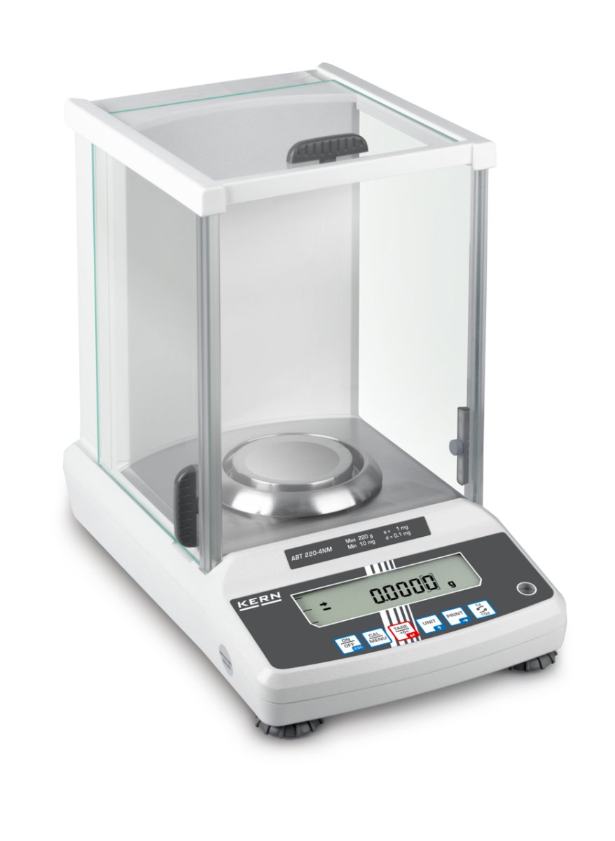 KERN & SOHN ABT 120-5DNM ABT Analytical Balance, 120 g Capacity, 0.0001 g Readability, Internal Calibration, RS-232 - ABT 120-5DNM - Analytical Balances - KERN & SOHN - Weighcore