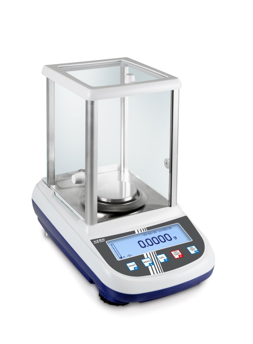 KERN & SOHN ALJ 250-4A ALJ Analytical Balance, 250 g Capacity, 0.0001 g Readability, LCD Graphic Display, RS-232 - ALJ 250-4A - Analytical Balances - KERN & SOHN - Weighcore