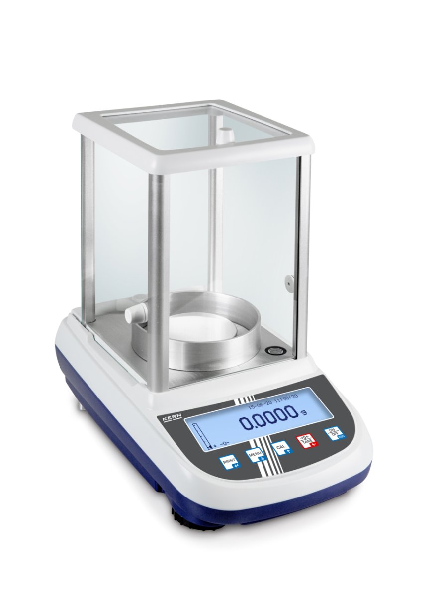 KERN & SOHN ALJ 500-4A ALJ Analytical Balance, 510 g Capacity, 0.0001 g Readability, LCD Graphic Display, RS-232 - ALJ 500-4A - Analytical Balances - KERN & SOHN - Weighcore
