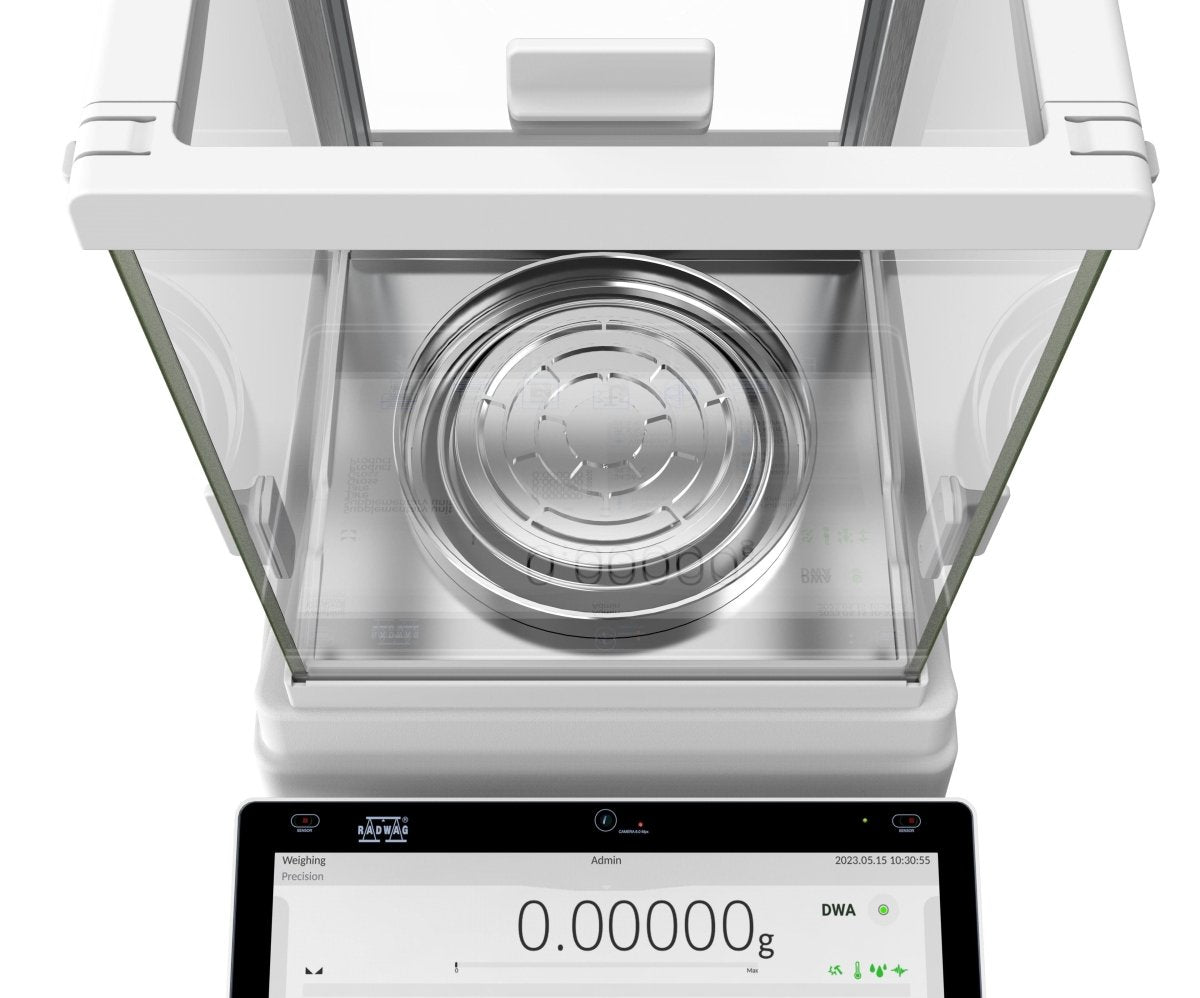 RADWAG AS 5Y AS 160.5Y Analytical Balance, 160g Capacity, 0.1mg Readability, 21 CFR Part 11, Internal Calibration - AS1605Y - Analytical Balances - Radwag - Weighcore