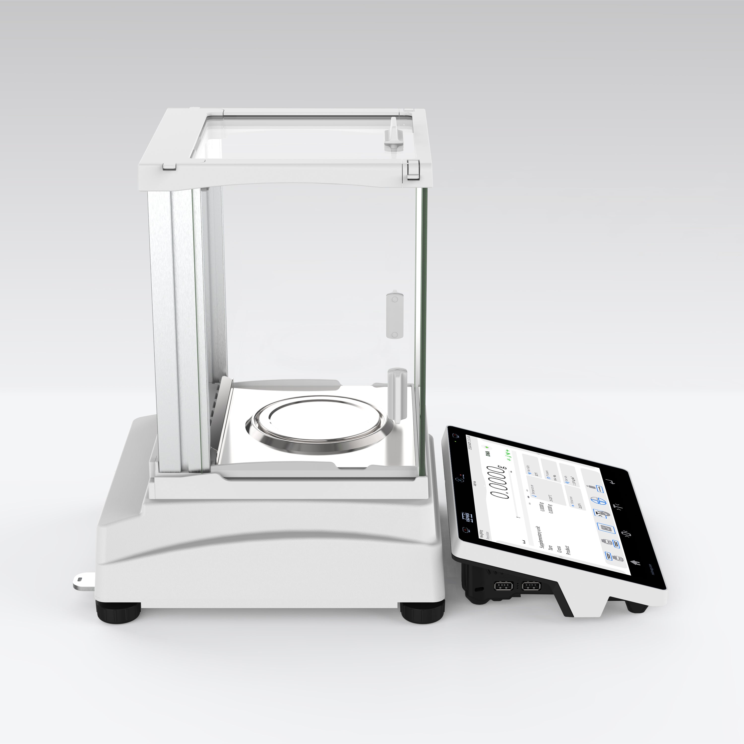 RADWAG AS 5Y AS 220.5Y Analytical Balance, 220g Capacity, 0.1mg Readability, 21 CFR Part 11, Internal Calibration
