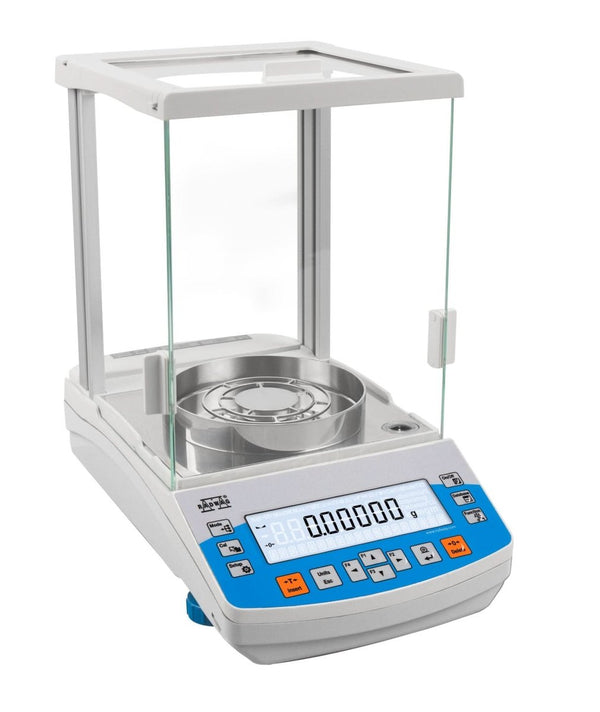 RADWAG AS 60/220.R2 PLUS AS R2 PLUS Analytical Balance, 60/220g Capacity, 0.01/0.1mg Readability, Internal Calibration, OIML Class I