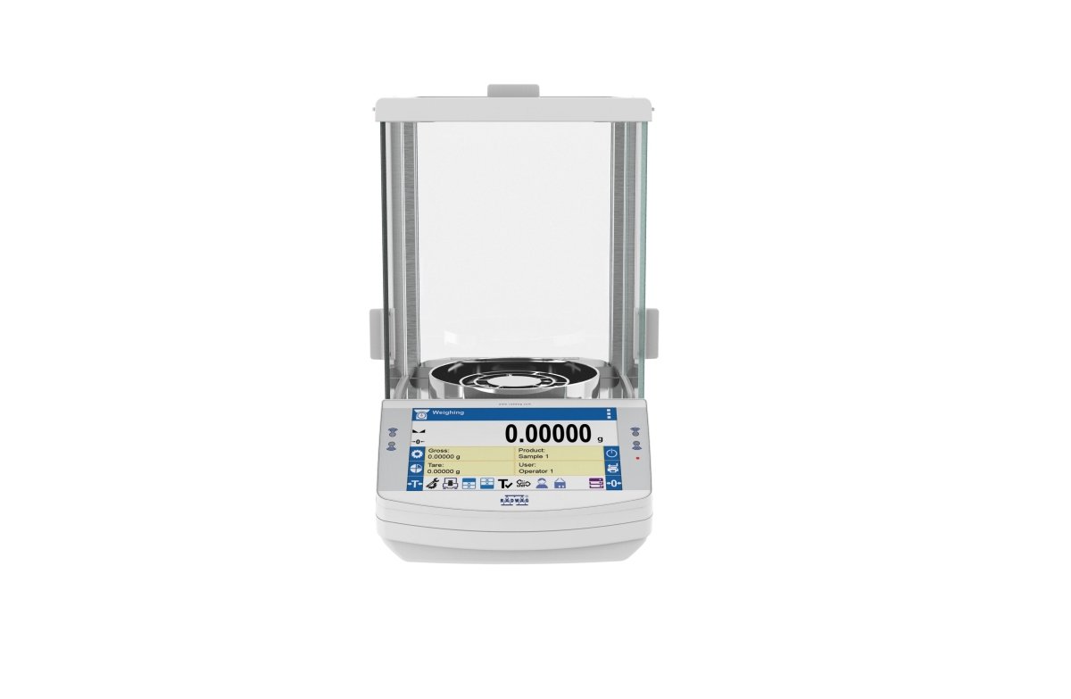 RADWAG AS X7 AS 82/220.X7 Analytical Balance, 82/220g Capacity, 0.01/0.1mg Readability, Internal Calibration, OIML Class I - AS82220X7 - Analytical Balances - Radwag - Weighcore