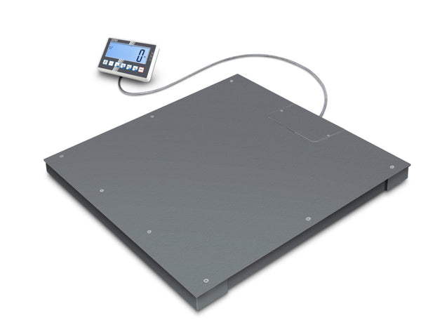 KERN & SOHN BFC 3T-3LM BFC Floor Scale, 3000 kg Capacity, 1 kg Readability, IP67 Rated, RS-232 / USB