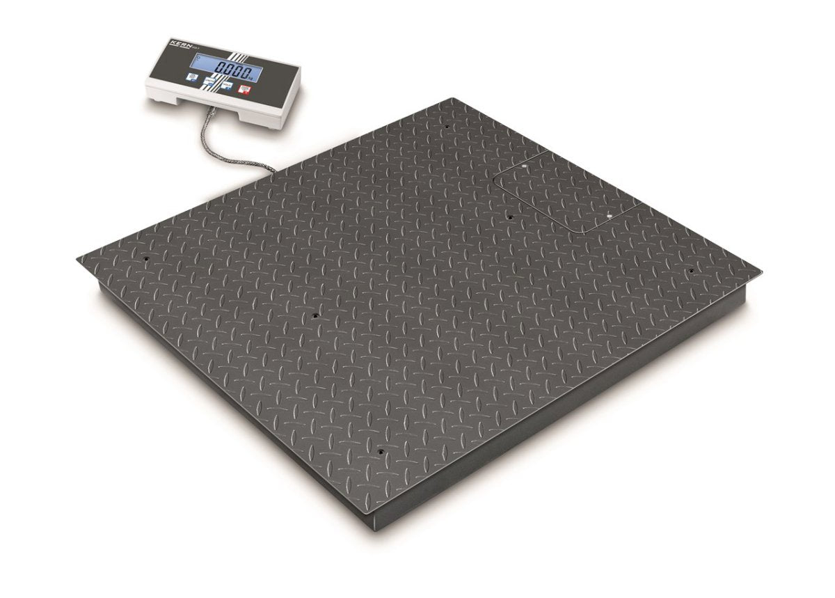 KERN & SOHN BIC 3T-3L BIC Floor Scale, 3000 kg Capacity, 1 kg Readability, IP67 Rated - BIC 3T-3L - Floor Scales - KERN & SOHN - Weighcore