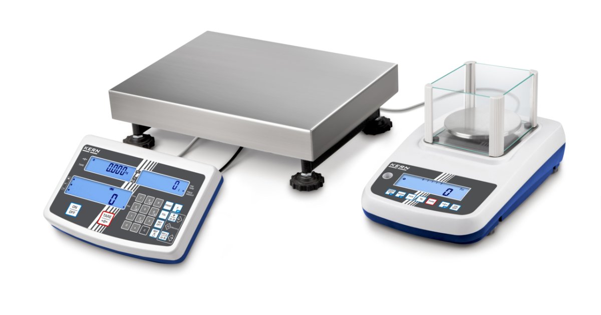 KERN & SOHN CCA 10K-5M CCA Counting System, 15 kg Capacity, 0.0005 kg Readability, IP23 Rated, RS-232 - CCA 10K-5M - Counting Scales - KERN & SOHN - Weighcore