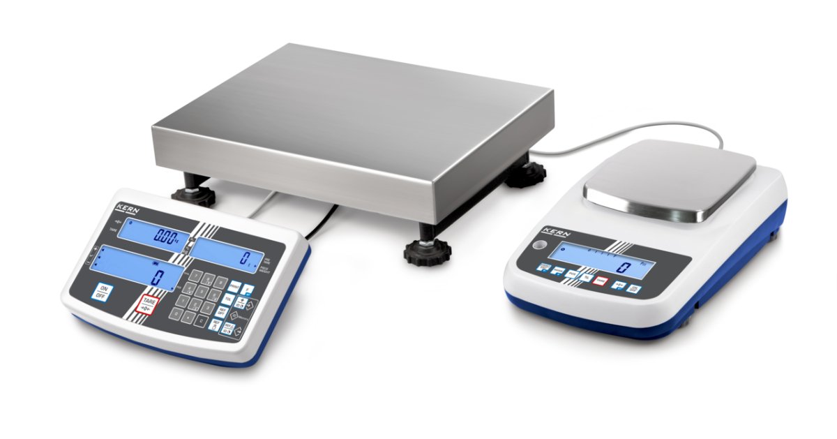 KERN & SOHN CCA 60K-4M CCA Counting System, 60 kg Capacity, 0.002 kg Readability, IP23 Rated, RS-232 - CCA 60K-4M - Counting Scales - KERN & SOHN - Weighcore