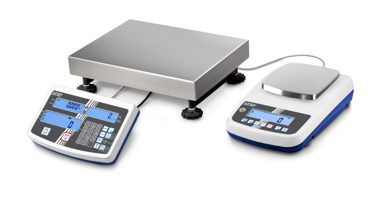 KERN & SOHN CCA 6K-4M CCA Counting System, 6 kg Capacity, 0.0002 kg Readability, IP23 Rated, RS-232 - CCA 6K-4M - Counting Scales - KERN & SOHN - Weighcore