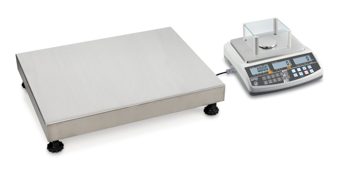 KERN & SOHN CCS 10K-6 CCS Counting System, 15 kg Capacity, 0.5 g Readability, IP23 Rated, RS-232 - CCS 10K-6 - Counting Scales - KERN & SOHN - Weighcore