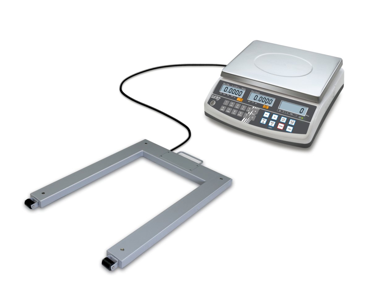 KERN & SOHN CCS 1T-1U CCS Counting System, 1500 kg Capacity, 0.5 kg Readability, IP23 Rated, RS-232 - CCS 1T-1U - Counting Scales - KERN & SOHN - Weighcore