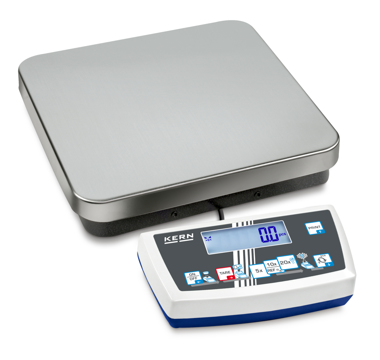KERN & SOHN CDS 15K0.05 CDS Counting Scale, 15 kg Capacity, 0.00005 kg Readability, USB / WiFi
