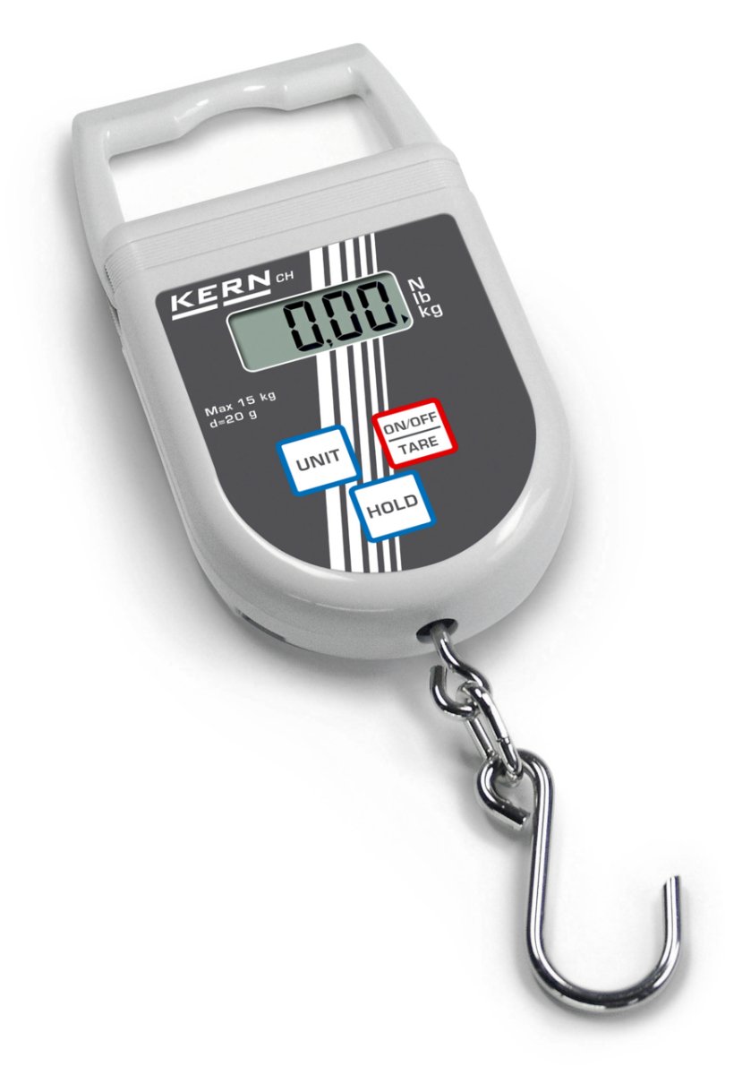 KERN & SOHN CH 50K100 CH Crane Scale, 50 kg Capacity, 0.1 kg Readability - CH 50K100 - Crane Scales - KERN & SOHN - Weighcore