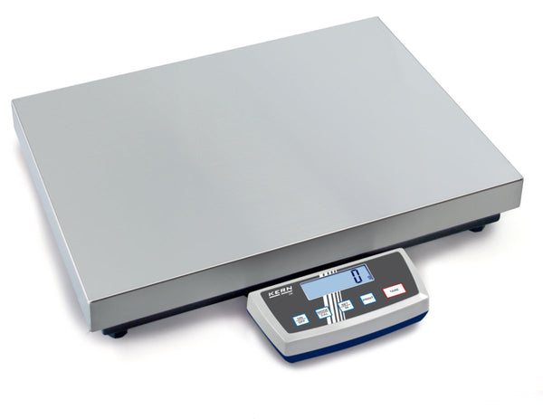 KERN & SOHN DE 150K20DXL DE Platform Scale, 150 kg Capacity, 0.05 kg Readability, RS-232