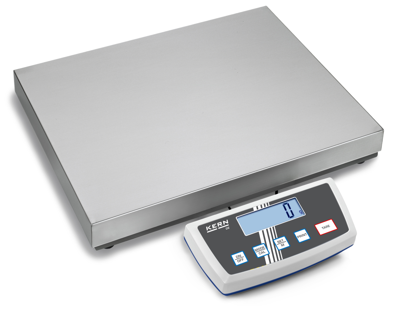 KERN & SOHN DE 60K10DL DE Platform Scale, 60 kg Capacity, 0.02 kg Readability, RS-232