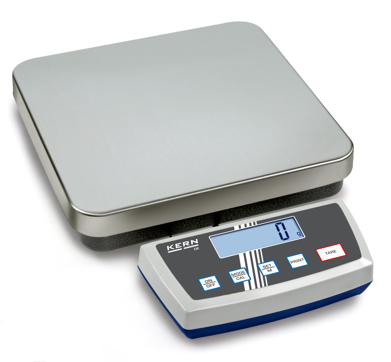 KERN & SOHN DE 6K0.5A DE Platform Scale, 6000 g Capacity, 0.5 g Readability, RS-232