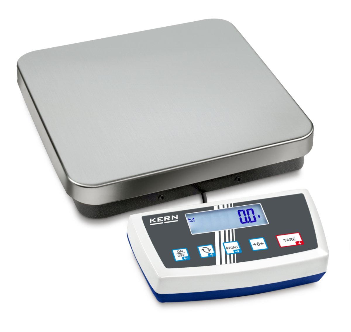 KERN & SOHN DS 8K0.05 DS Platform Scale, 8000 g Capacity, 0.05 g Readability, USB / WiFi - DS 8K0.05 - Weigh Platforms - KERN & SOHN - Weighcore