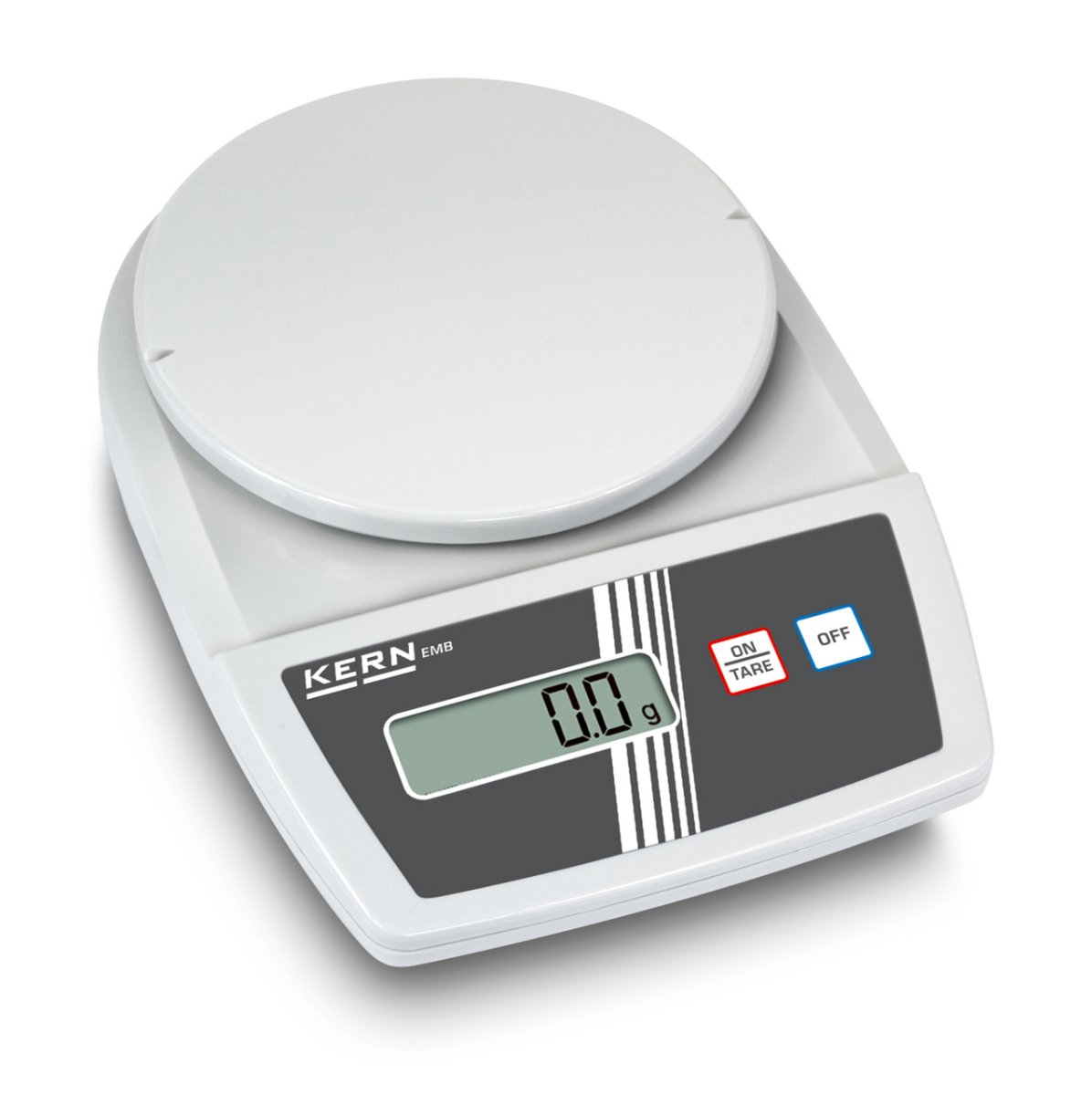 KERN & SOHN EMB 1200-1 EMB Educational Balance, 1200 g Capacity, 0.1 g Readability - EMB 1200-1 - Educational Balances - KERN & SOHN - Weighcore