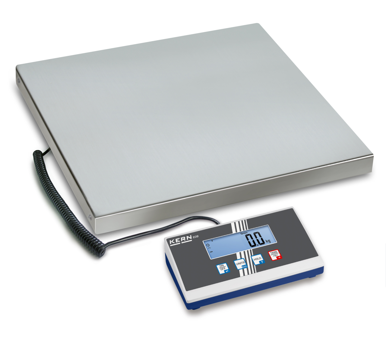 KERN & SOHN EOB 300K100L EOB Platform Scale, 300 kg Capacity, 0.1 kg Readability