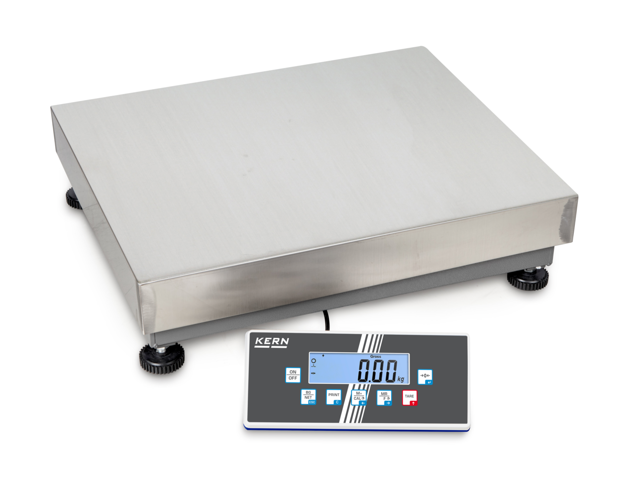 KERN & SOHN EOC 100K-2XL EOC Platform Scale, 150 kg Capacity, 0.05 kg Readability, IP65 Rated, RS-232