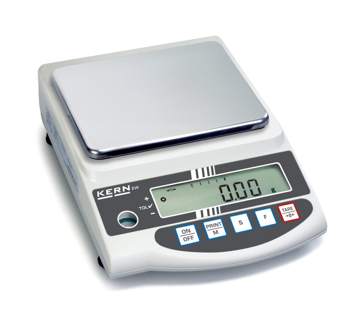 KERN & SOHN EW 820-2NM EW Precision Balance, 820 g Capacity, 0.01 g Readability, RS-232 - EW 820-2NM - Precision Balances - KERN & SOHN - Weighcore
