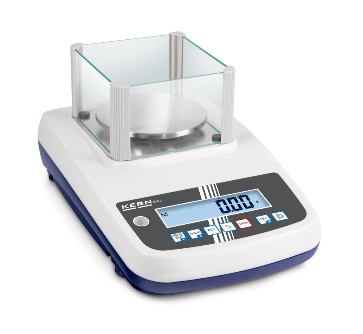 KERN & SOHN EWJ 600-2M EWJ Precision Balance, 600 g Capacity, 0.01 g Readability, IP65 Rated, RS-232 / USB - EWJ 600-2M - Precision Balances - KERN & SOHN - Weighcore