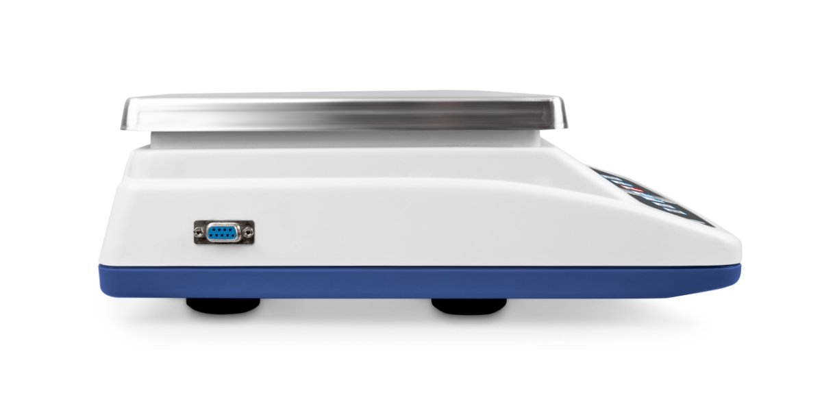 KERN & SOHN FCD 10K-3 FCD Bench Scale, 15000 g Capacity, 0.5 g Readability, RS-232 - FCD 10K-3 - Bench Scales - KERN & SOHN - Weighcore
