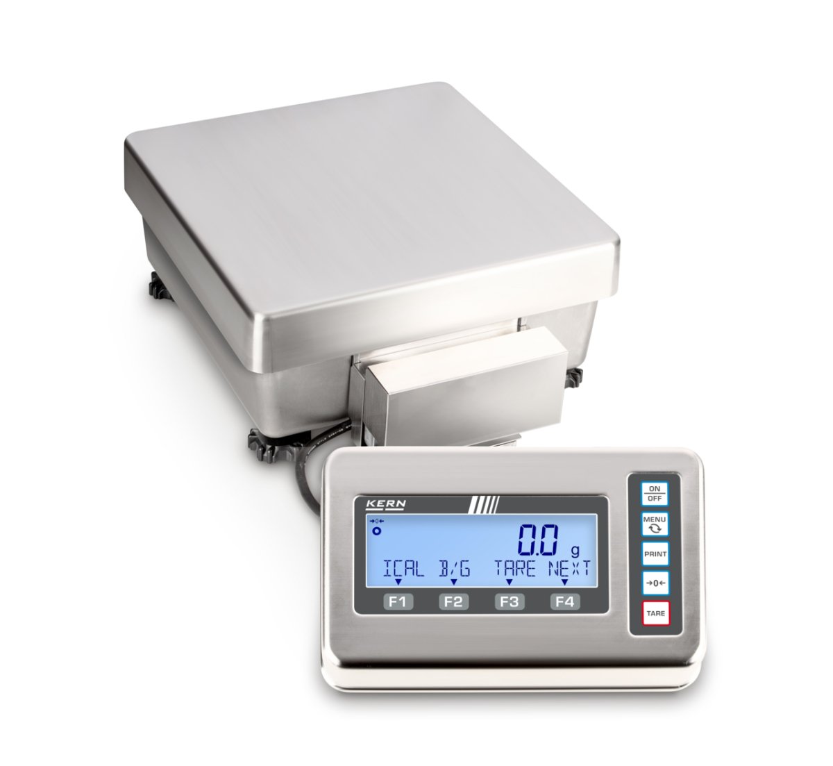 KERN & SOHN FEJ 62K-4DM FEJ Precision Balance, 62000 g Capacity, 1 g Readability, Internal Calibration, IP65 Rated - FEJ 62K-4DM - Precision Balances - KERN & SOHN - Weighcore