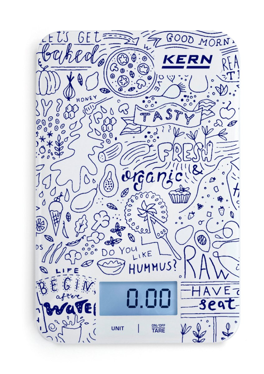KERN & SOHN FGE 5K-3S05 FGE Food Scale, 5000 g Capacity, 1 g Readability - FGE 5K-3S05 - Food Scales - KERN & SOHN - Weighcore