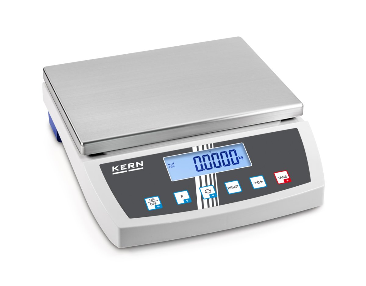 KERN & SOHN FKB 65K0.2 FKB Bench Scale, 65 kg Capacity, 0.0002 kg Readability, USB / WiFi - FKB 65K0.2 - Bench Scales - KERN & SOHN - Weighcore