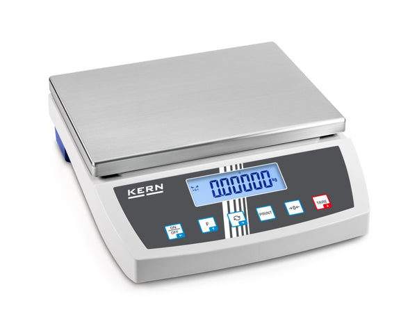 KERN & SOHN FKB 6K0.02 FKB Bench Scale, 6 kg Capacity, 0.00002 kg Readability, USB / WiFi