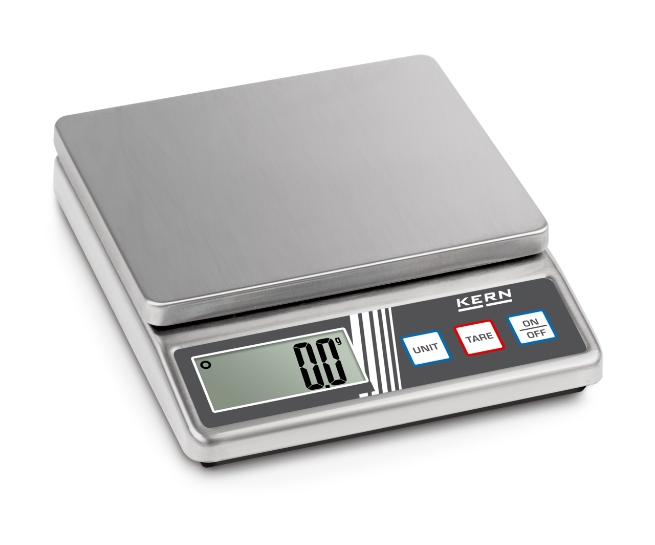 KERN & SOHN FOB 500-1S FOB Washdown Bench Scale, 500 g Capacity, 0.1 g Readability