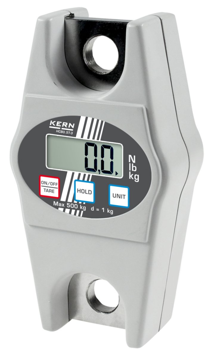 KERN & SOHN HCB 0.5T-3 HCB Crane Scale, 500 kg Capacity, 1 kg Readability - HCB 0.5T-3 - Crane Scales - KERN & SOHN - Weighcore