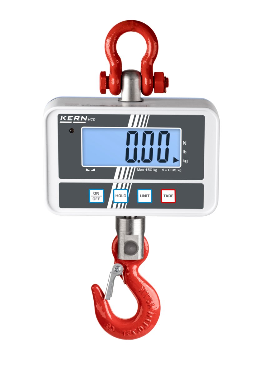 KERN & SOHN HCD 300K-1 HCD Crane Scale, 300 kg Capacity, 0.1 kg Readability - HCD 300K-1 - Crane Scales - KERN & SOHN - Weighcore