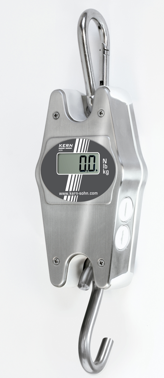 KERN & SOHN HCN 100K200IP HCN Crane Scale, 100 kg Capacity, 0.2 kg Readability, IP65 Rated