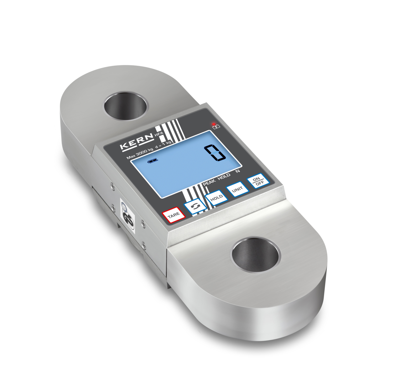 KERN & SOHN HFA 1T-4 HFA Crane Scale, 1000 kg Capacity, 0.5 kg Readability