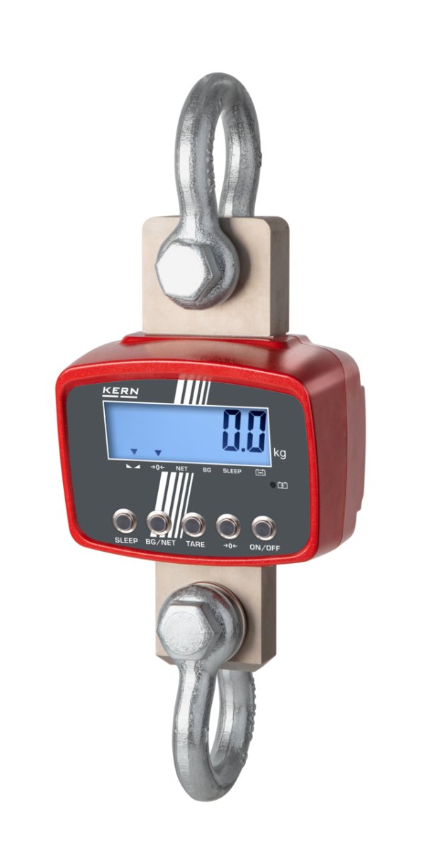 KERN & SOHN HFD 3T-3M HFD Crane Scale, 3000 kg Capacity, 1 kg Readability - HFD 3T-3M - Crane Scales - KERN & SOHN - Weighcore
